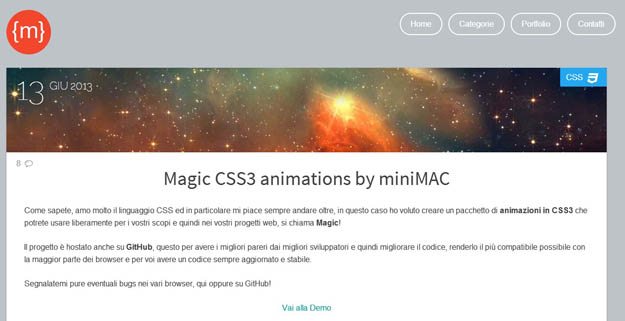 4 Magic CSS3 animations1 1 - 15 ferramentas para animação CSS3 que todo programador deve conhecer