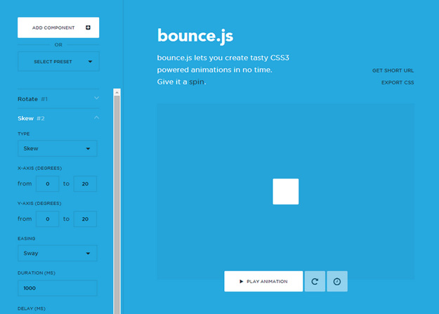 6 bounce js - 15 ferramentas para animação CSS3 que todo programador deve conhecer
